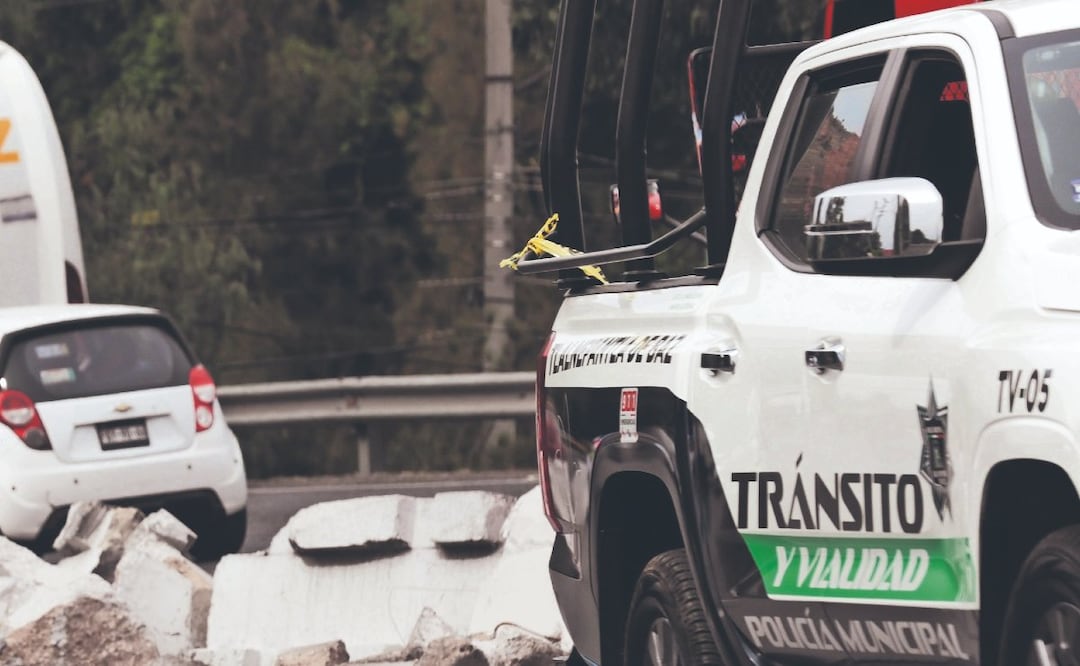 Accidente, muere biker en Tlalnepantla (Foto: Francisco Rodríguez)
