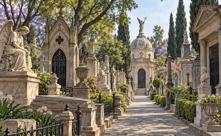 ¡Es tan inmenso! Este es el cementerio más grande de todo México, hay famosos enterrados en él