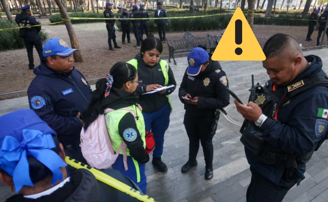 ¡Frío mortal en CDMX! Muere hombre en banca del Centro Histórico de CDMX (Foto: Luis Camacho)