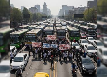¡ALERTA! Megabloqueo de transportistas colpasará la CDMX este miércoles 29 de octubre