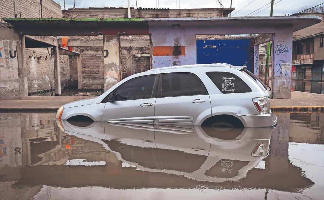 Inundaciones en Chalco presentes llueva fuerte o no, vecinos dan testimonio