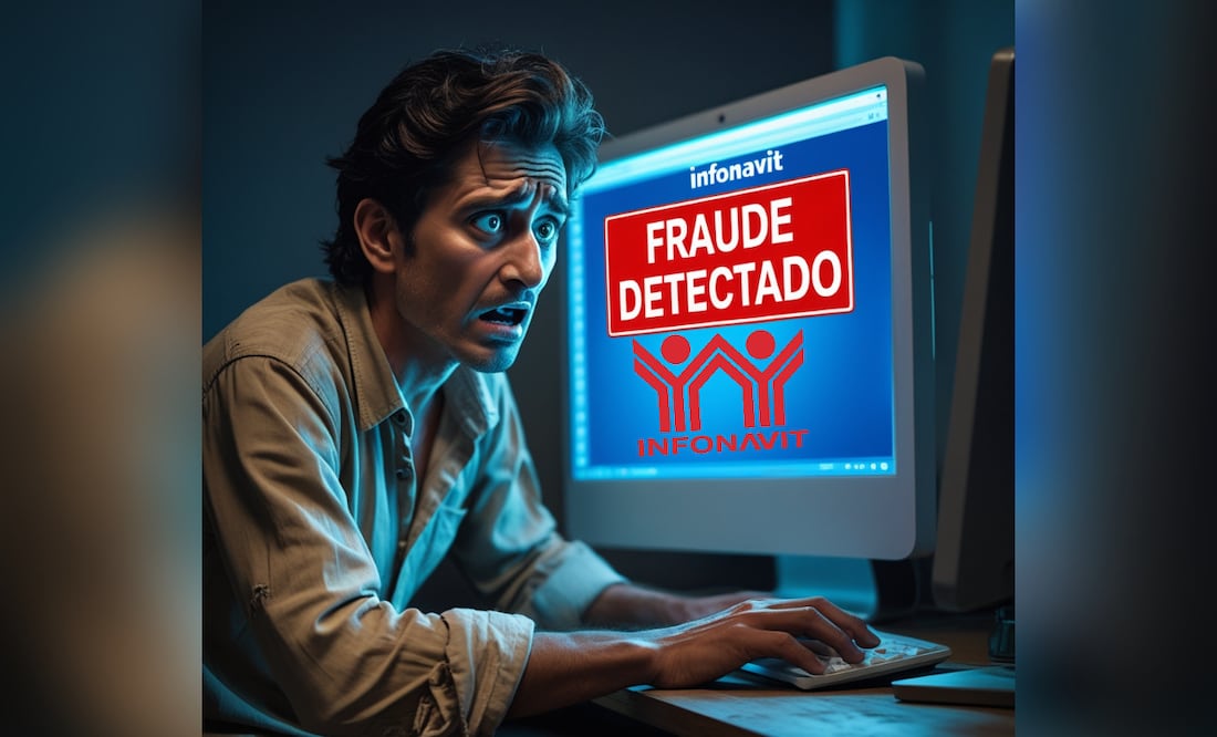 Infonavit alerta fraude (Foto: Creada con IA)