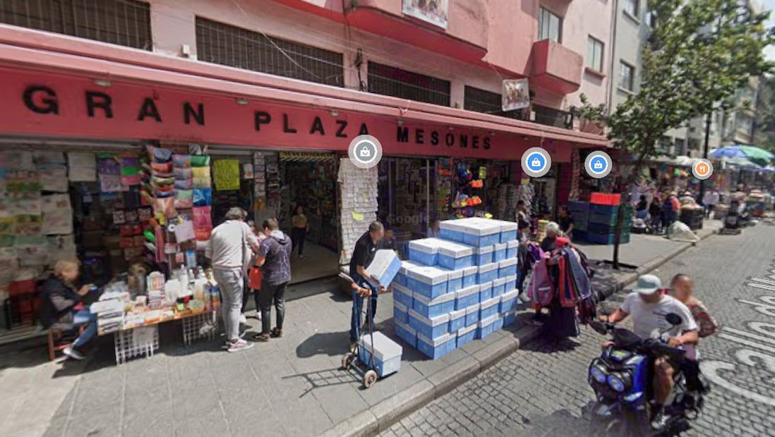 Mesones CDMX (Foto: Google Maps)