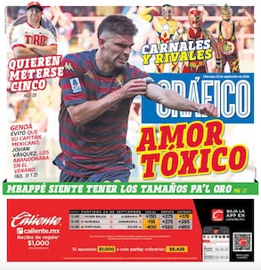 Portada El Gráfico | Miércoles 23 de septiembre de 2026