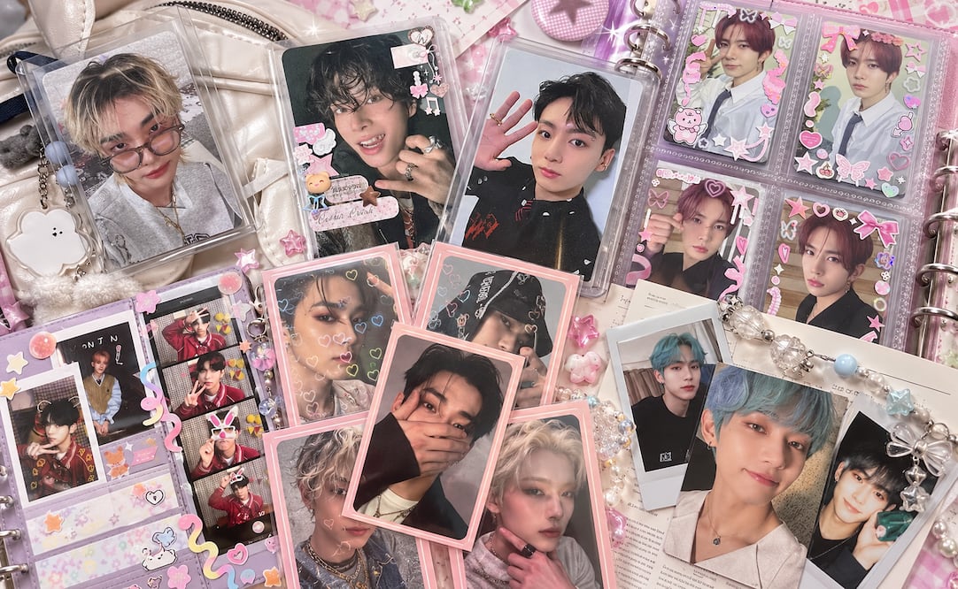 Photocards de K-pop, ¿por qué los fans coleccionan las tarjetas de sus idols?
Foto: Staff El Gráfico (IA)