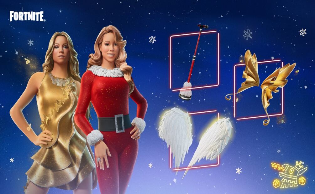 ¿Cuánto gana al año Mariah Carey por "All I Want for Christmas Is You"?
Imagen: Fortnite