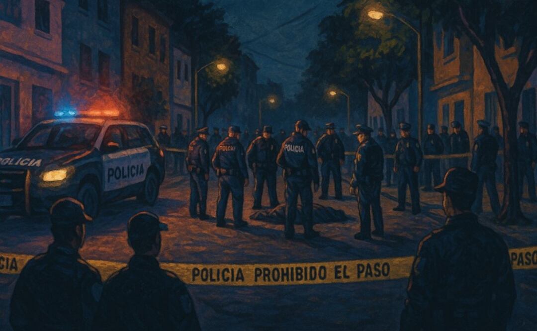 Asesinan a un hombre a balazos en Iztacalco. Foto: (IA)