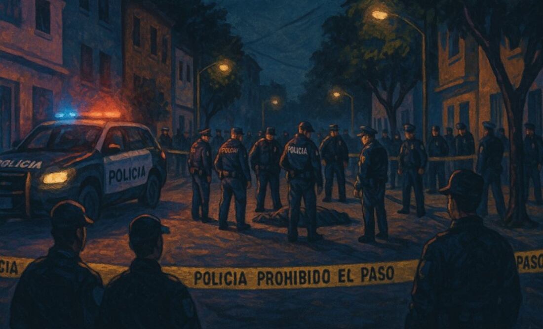 Asesinan a un hombre a balazos en Iztacalco. Foto: (IA)