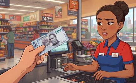 ¿Te pueden aceptar billetes rotos o con tachaduras? Esto dice el Banco de México