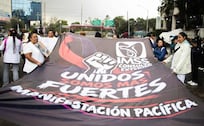 Megamarcha de trabajadores del IMSS este martes 13 de octubre en CDMX: Calles afectadas y rutas alternas