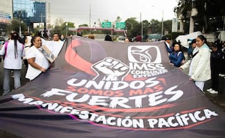 Megamarcha de trabajadores del IMSS este martes 13 de octubre en CDMX: Calles afectadas y rutas alternas