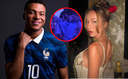 ¡Mano dentro del área! Captan a Kylian Mbappé y Ester Expósito más cariñosos de lo normal