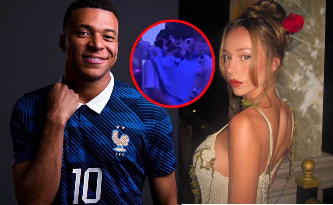 Kylian Mbappé y Ester Expósito (Vía: Redes)