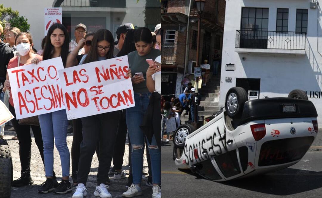 ¡Les dieron con todo! En Taxco linchan a presuntos asesinos de una niña
