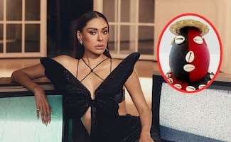 Vestido de Galilea Montijo habría sido propuesto por padrino santero para protegerse de la macumba