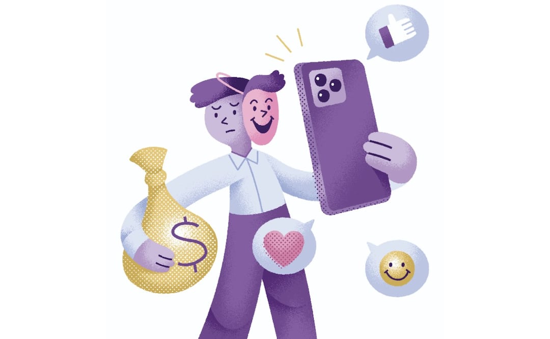 Banamex alerta sobre influencers financieros falsos en México
 ILUSTRACIÓN: IVÁN VARGAS EL GRÁFICO