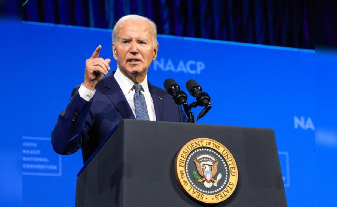 Joe Biden habla de El Mayo Zambada y El Chapito, felicita a los agentes por su detención