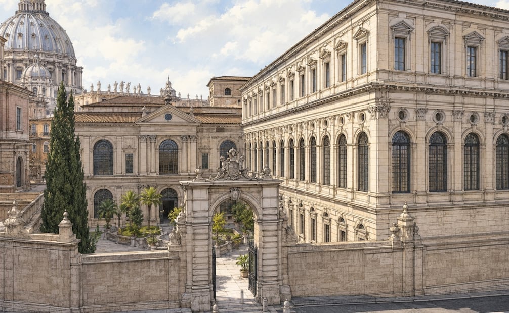 Archivo Apostólico Vaticano. Foto: IA