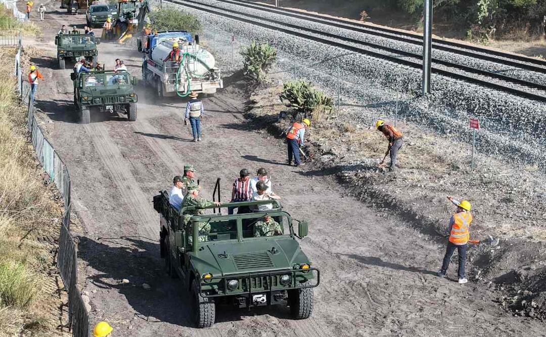 Foto: Cuartoscuro (Tren México-Querétaro: Hay avances en la obra de movilidad ¿cuáles son?)