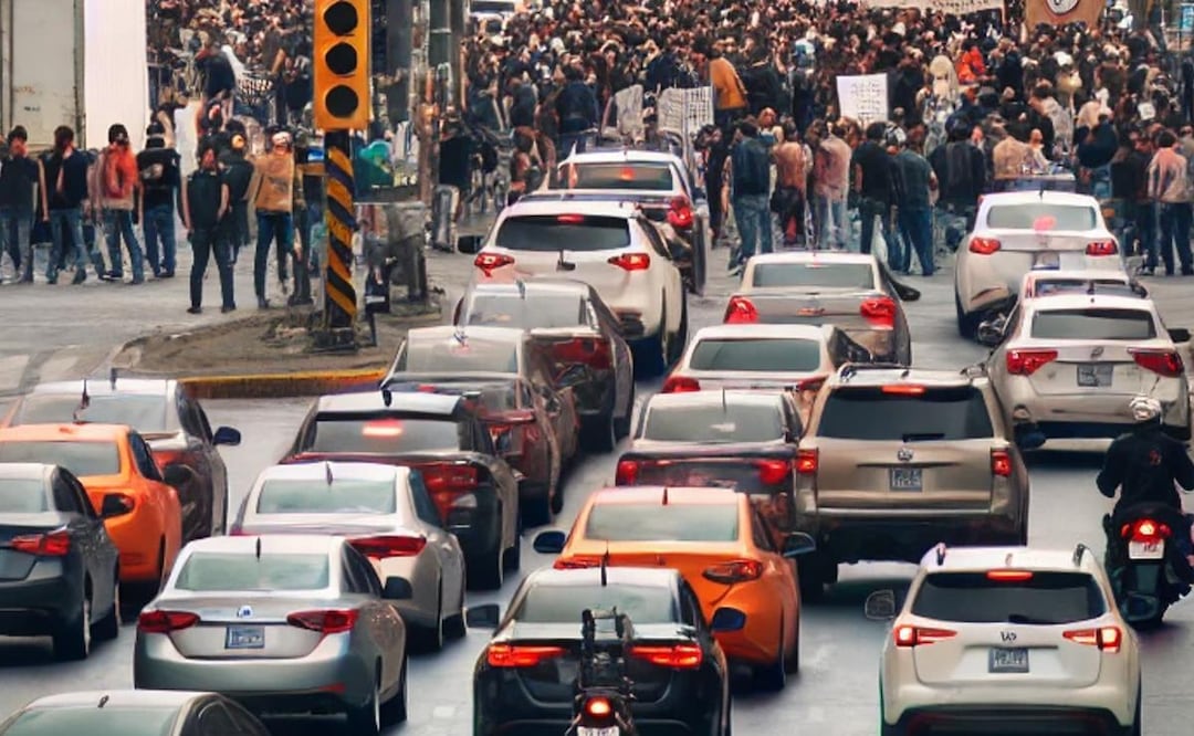 Tráfico en la CDMX: Zonas críticas por protestas y eventos este viernes, ¡evítalas!