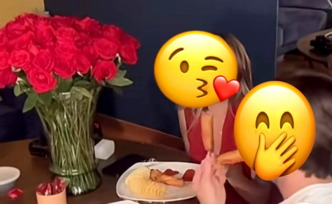 Cita Romántica entre Diego de Erice y Marie Claire. Foto: Instagram