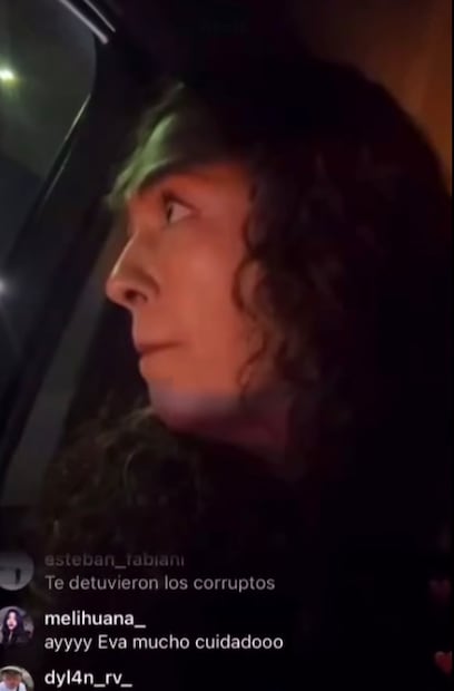 Live de Eva María (Vía: Redes)
