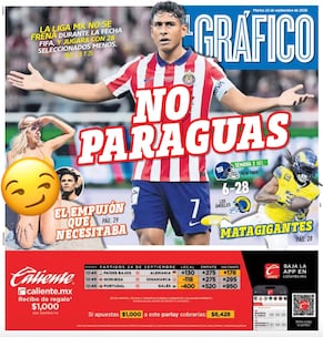 Portada El Gráfico | Martes 22 de septiembre de 2026