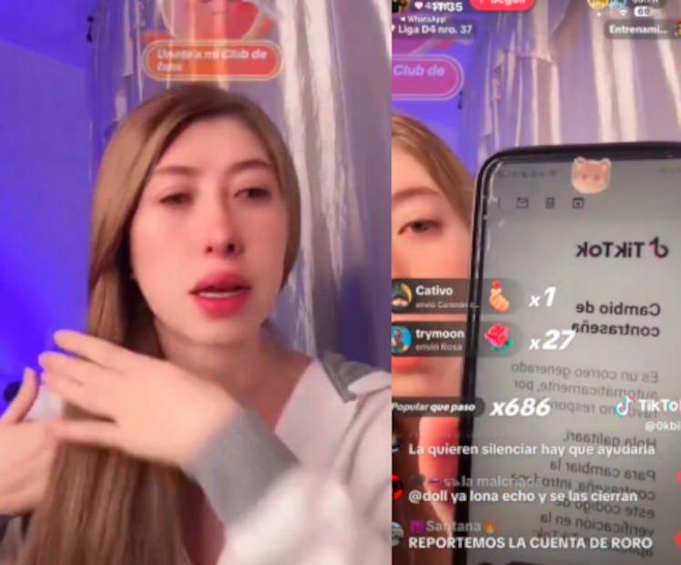 Live de Galitaari (Vía: Tik tok)