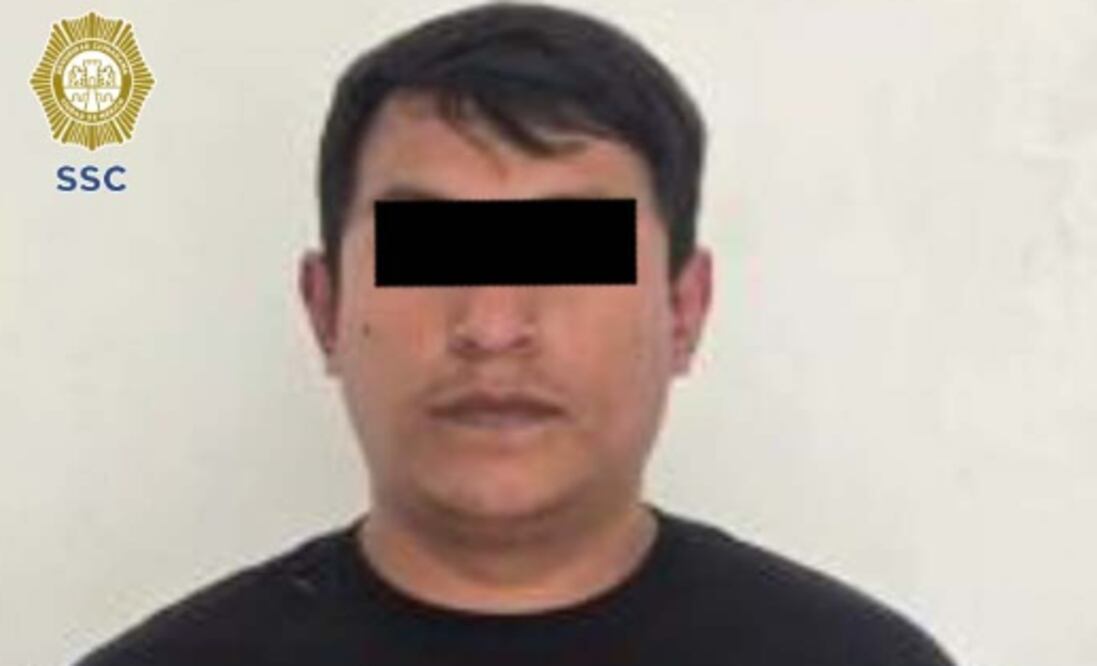 Detenido en Iztapalapa (Foto: Especial)