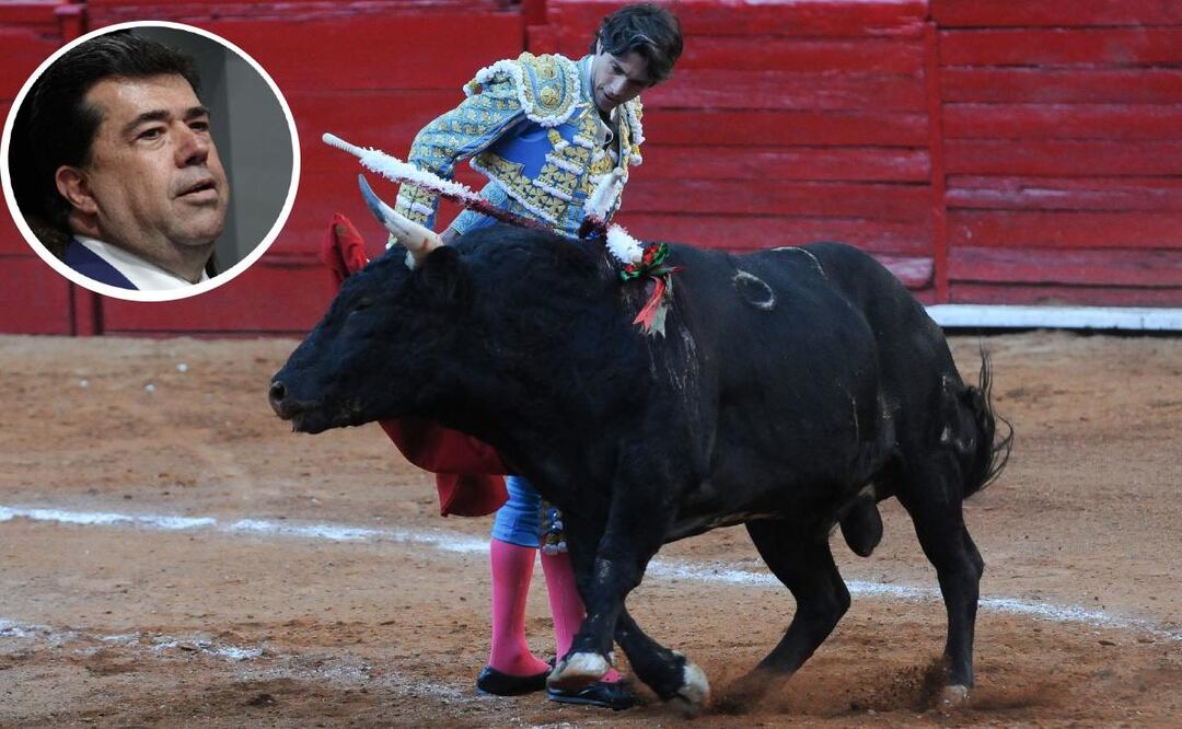 Pedro Haces Barba en contra de corridas sin violencia. Foto: (Cuartoscuro)