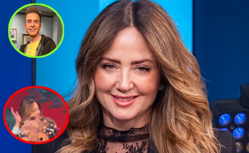 ¡Que no vea Pati Chapoy! Andrea Legarreta abraza a hija de Daniel Bisogno en HOY