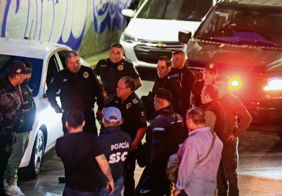 Policías vs delincuentes (Foto: Francisco Rodríguez)