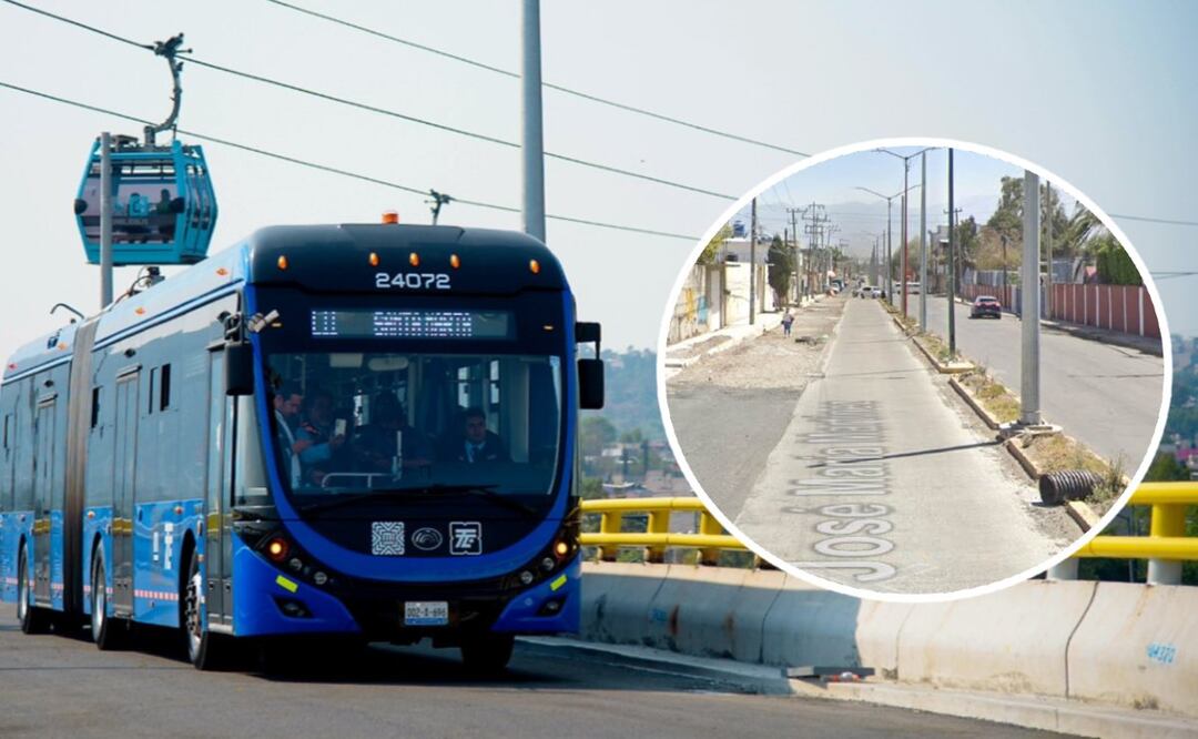 Foto: Redes sociales / Google Maps (Trolebús Chalco-Santa Martha Vecinos protestan por el proyecto cuál es la razón)