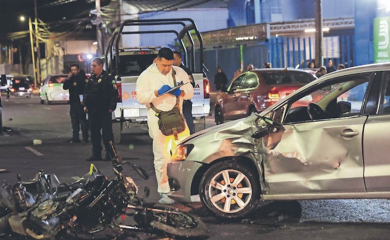 Tragedia en CDMX: Muere joven tras choque de motocicleta en avenida Refinería