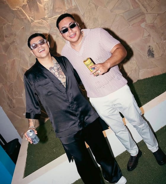 Eduin Caz y Ese Pérez (Vía: Instagram)