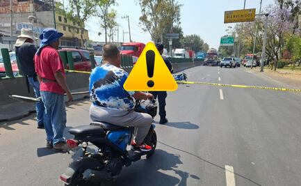 Fatal accidente en Ampliación San Juan de Aragón: Motociclista queda irreconocible