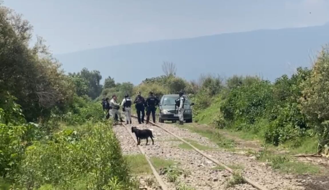 Cuerpo hallado en Valle de Chalco (Foto: Yara Silva)