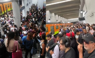 ¿Qué está pasando en la Línea A del Metro CDMX? Reportan estaciones saturadas y trenes lentos