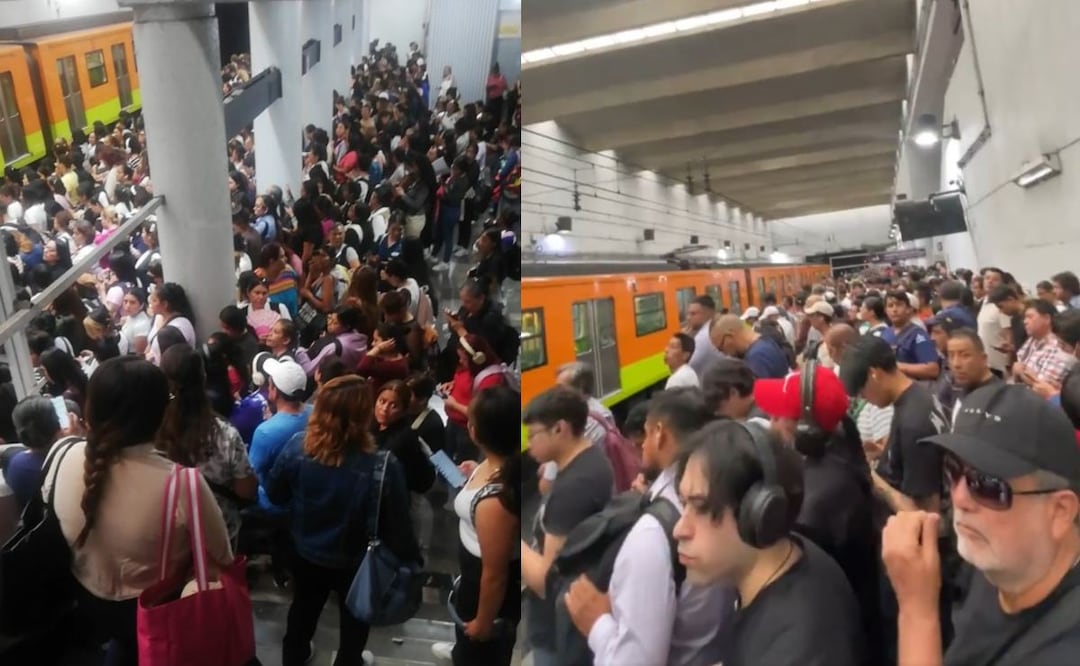 Línea A del Metro CDMX. Foto: (Redes Sociales)