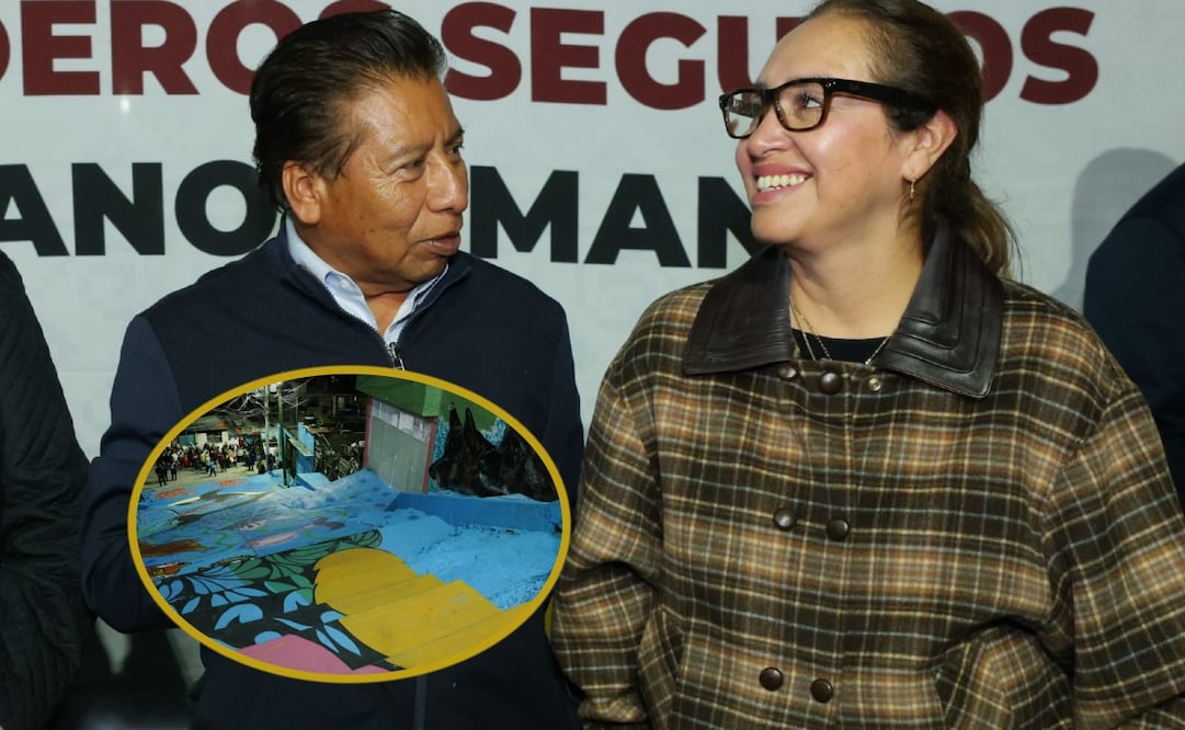 Ecatepec pinta de colores la calle del miedo y le da vida con ballenas, sirenas y peces
Foto: Especial