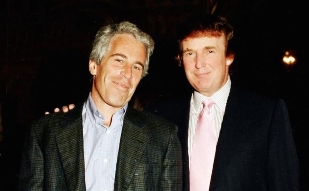 Foto: Redes sociales (Jeffrey Epstein: Revelan fotos de Trump y otros líderes ligados al delincuente)