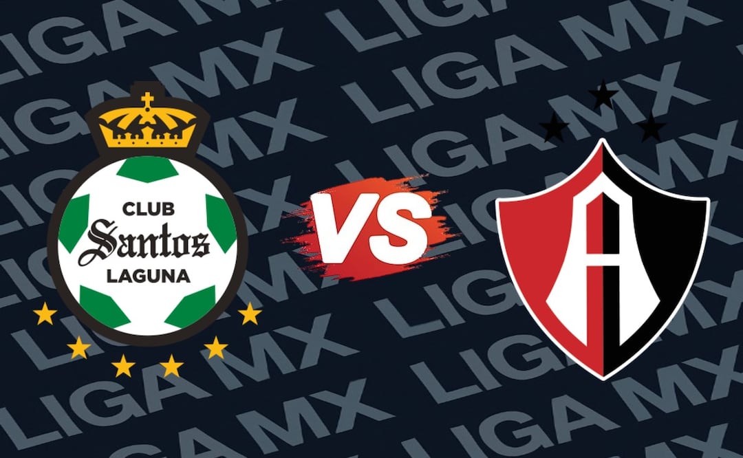 Santos vs Atlas: Dónde ver EN VIVO el juego de la jornada 15 de la LIGA MX