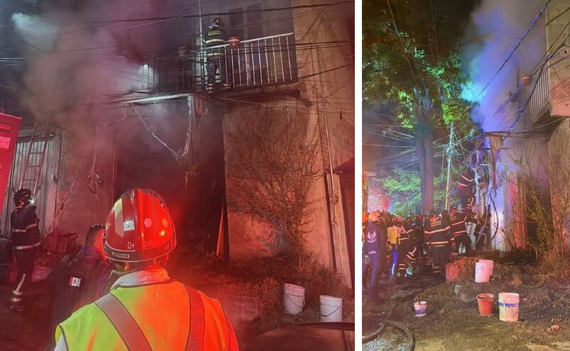 Incendio en Tlalpan deja cuatro muertos, entre ellos una menor