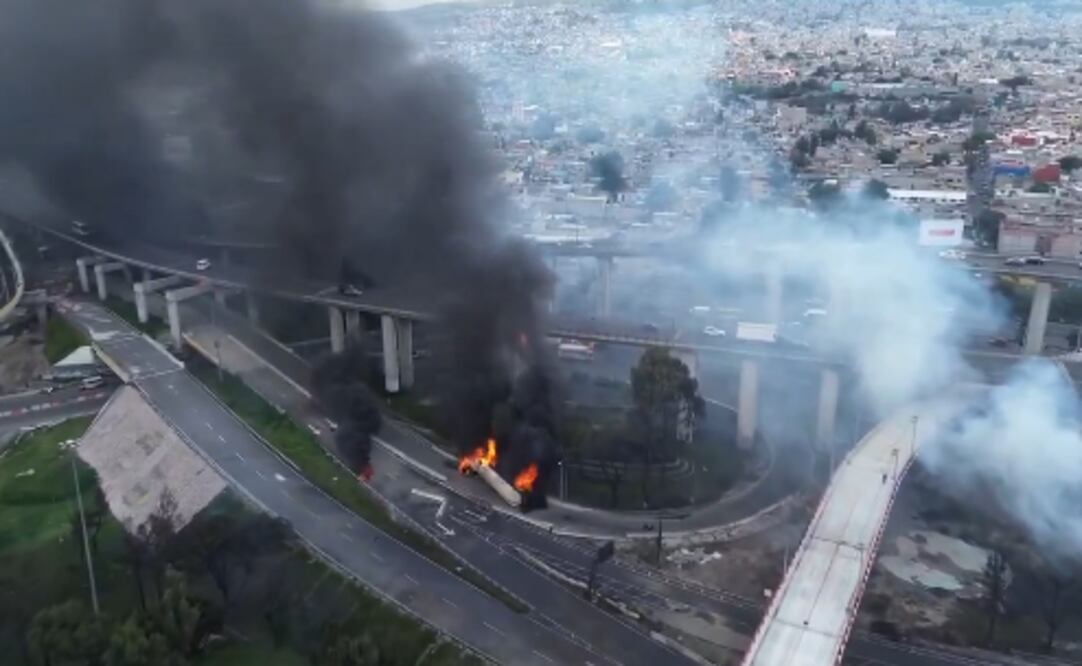 Explosión en Puente de la Concordia (Foto: X)