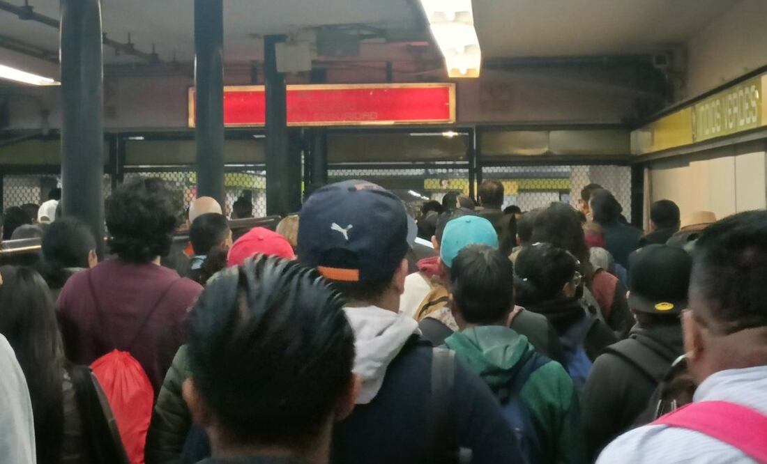 Línea 3 del Metro CDMX. Foto: (Redes Sociales)