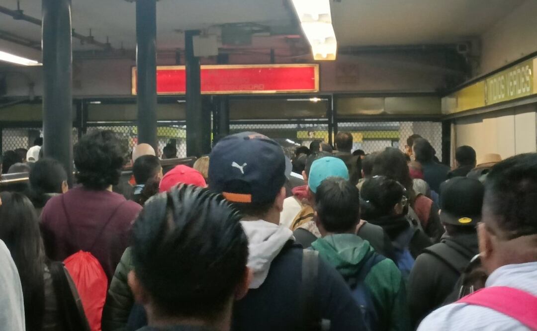Línea 3 del Metro CDMX. Foto: (Redes Sociales)
