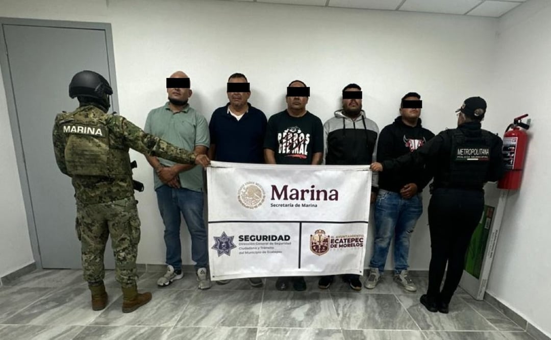 Foto: Especiales (Detienen a 22 personas relacionadas con Los Manzano y Crazy Group en Ecatepec )
