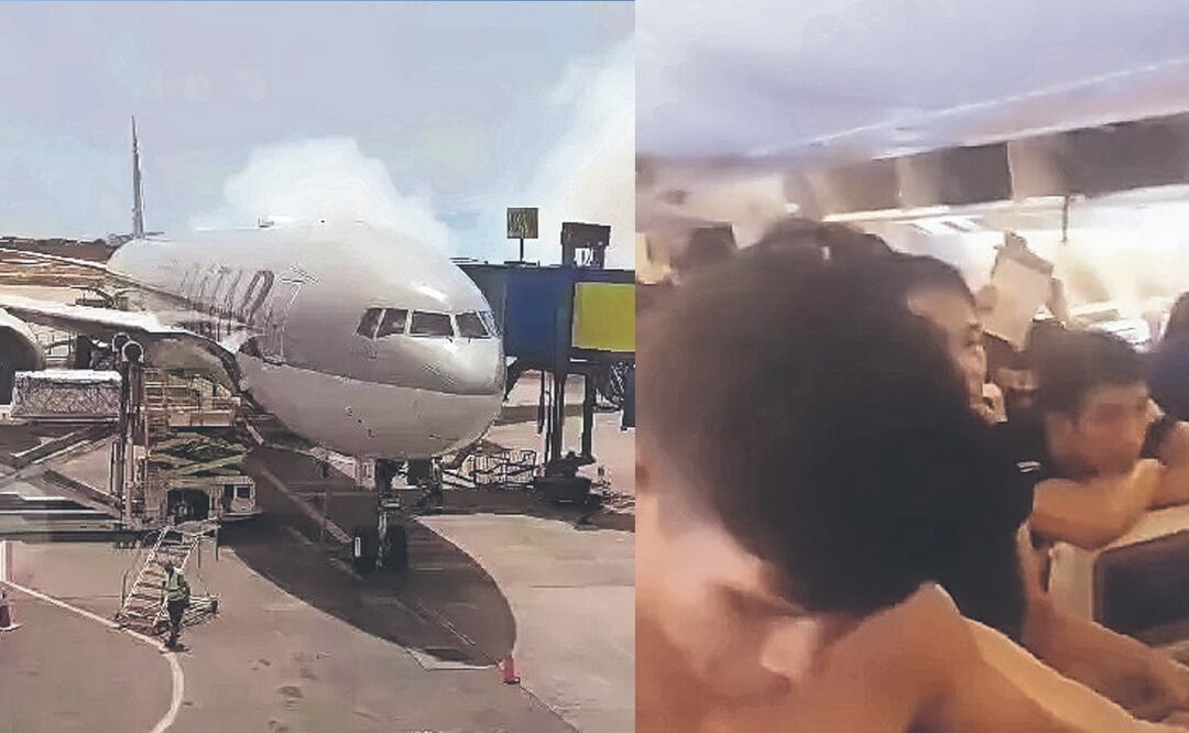 Pasajeros vivieron un infierno dentro de avión en Grecia, quedaron bañados en sudor