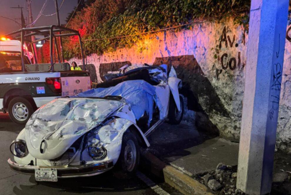 Choque con muertos en Magdalena Contreras (Foto: Especial)