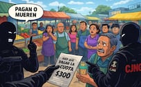 Terror en mercados de Neza: Locatarios denuncian extorsiones del CJNG y amenazan con matarlos